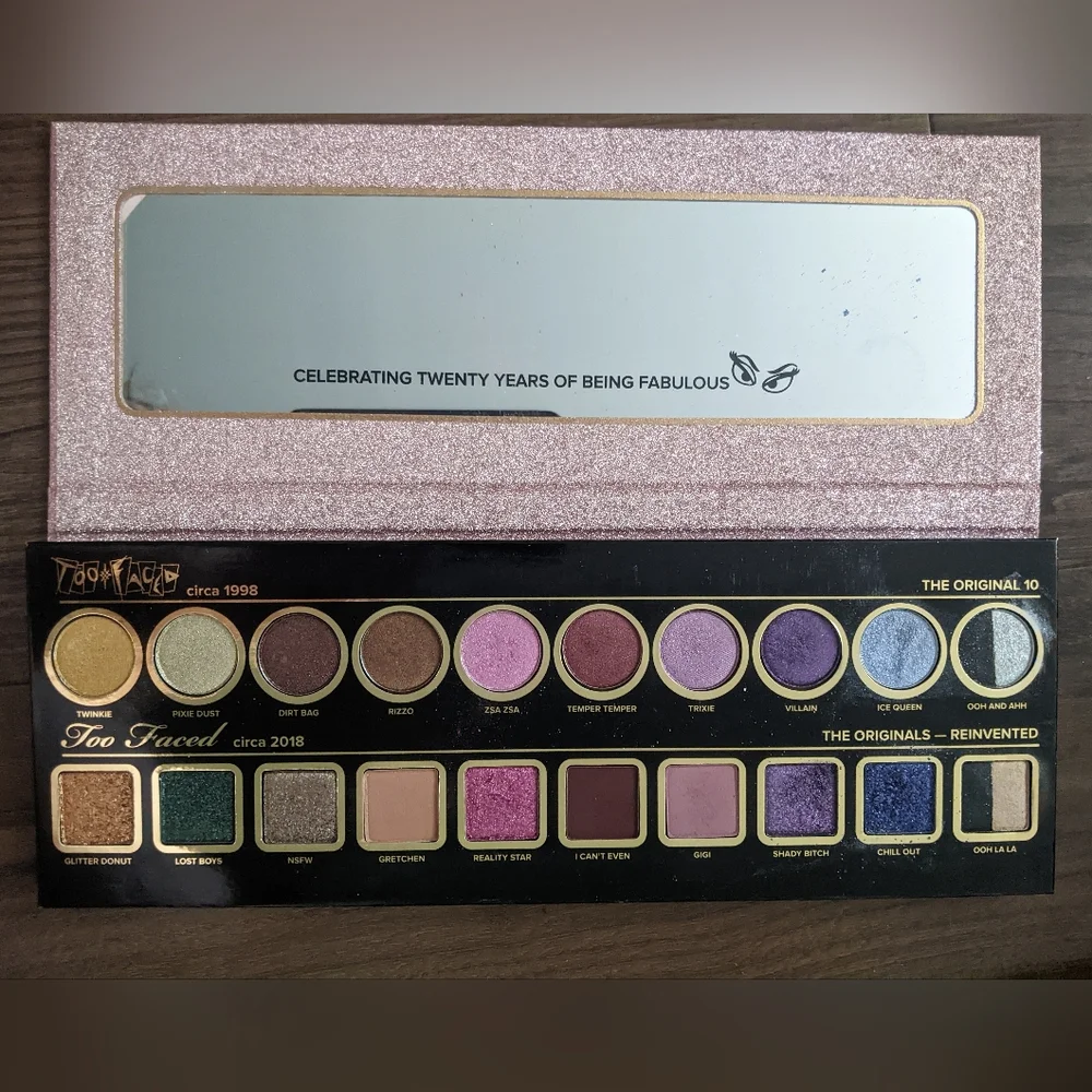 Too Faced - Then & Now Eyeshadow Palette | Cheers to 20 Years Limited Edition